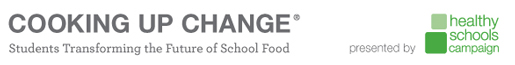The James Beard Foundation is partnering with Cooking up Change and Healthy Schools Campaign