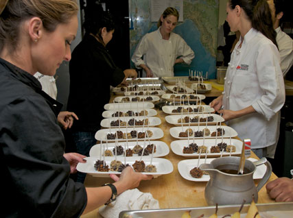 Giada with truffles