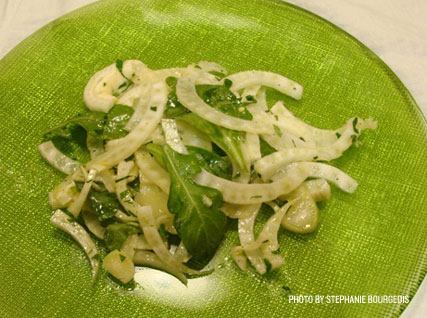 fennel and arugula salad