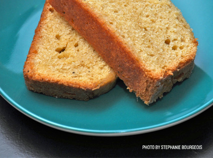 R.J. Cooper's recipe for brown butter–bourbon pound cake