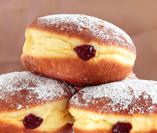 Peanut Butter and Jelly Doughnuts