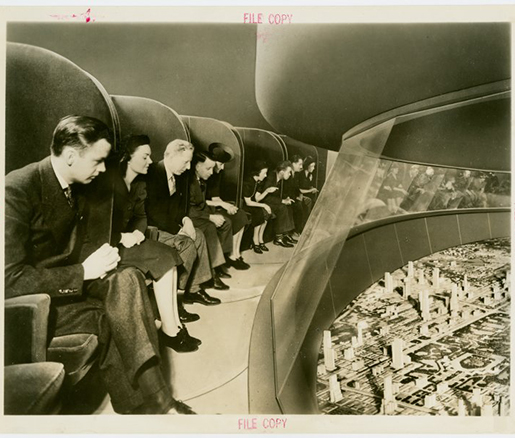 General Motor's Futurama Exhibit at the 1939 World's Fair 