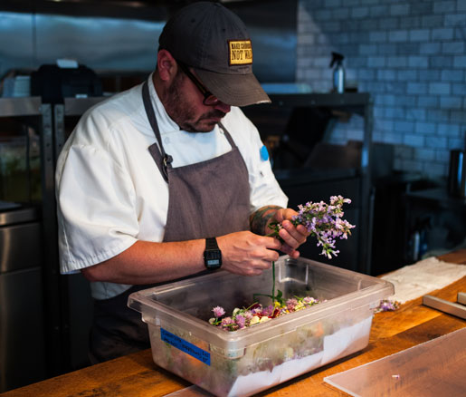 Sean Brock is a nominee for the 2014 James Beard Award for Oustanding Chef