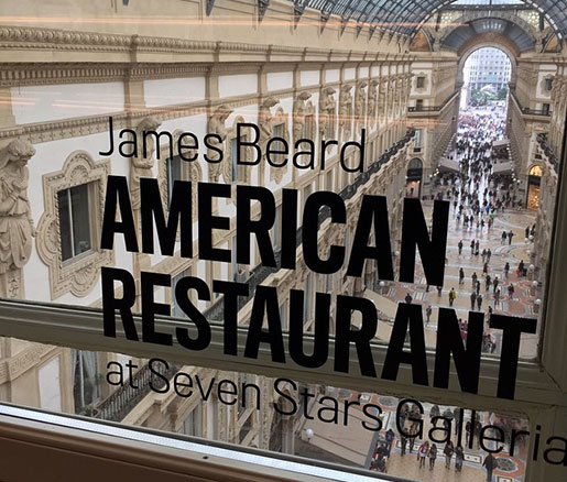 James Beard American Restaurant in Milan