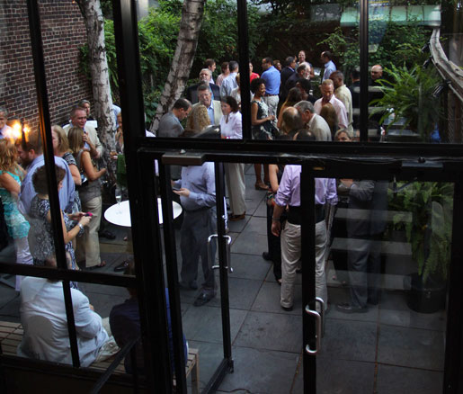 A reception at the James Beard House 