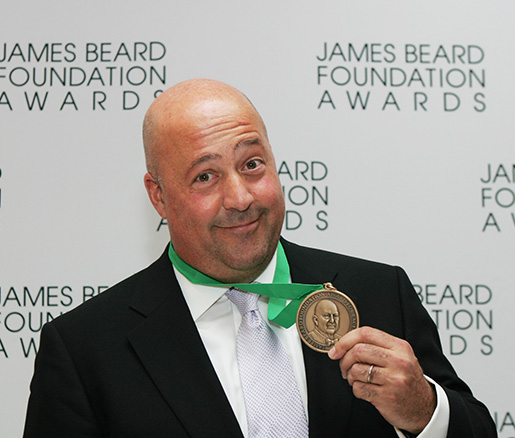 Andrew Zimmern at the James Beard Awards