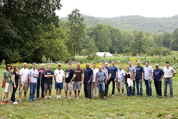 Chefs at the James Beard Foundation's Chefs Boot Camp for Policy and Change