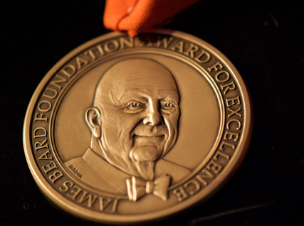James Beard Awards medallion